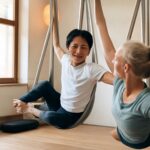 Aerial yoga teacher training and kids yoga stories