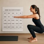 30 day yoga challenge and 500 squats a day