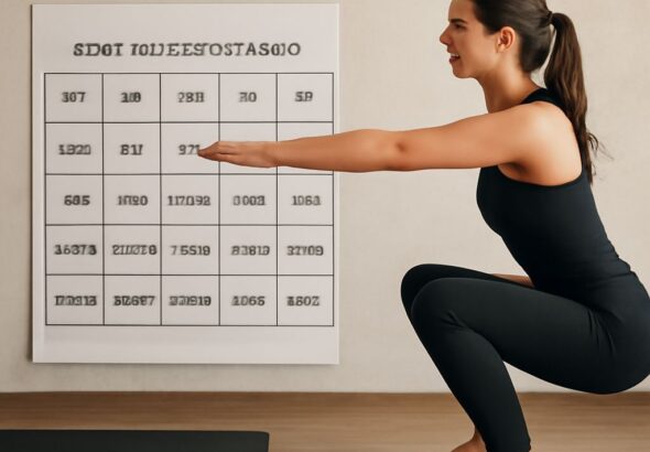 30 day yoga challenge and 500 squats a day