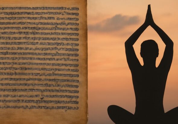 Sanskrit yoga and seaside yoga practices