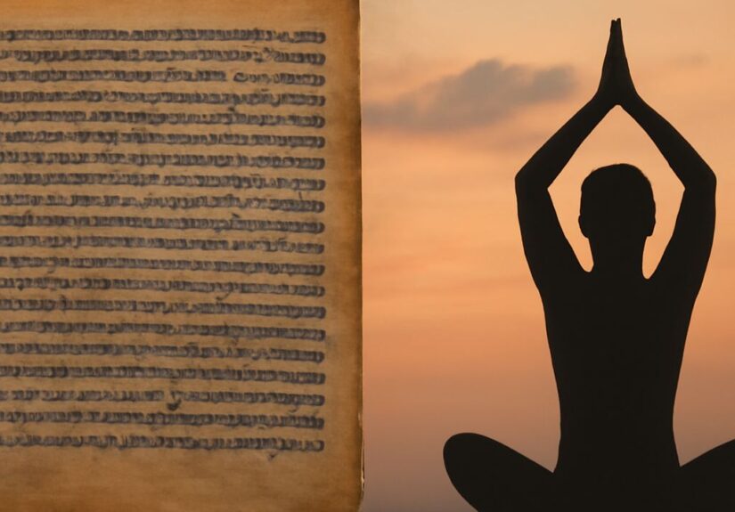 Sanskrit yoga and seaside yoga practices