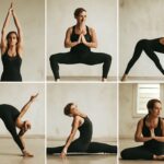 moon salutation yoga and yoga half moon techniques