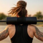 Barbell pad and fixed barbell use in strength training