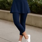 yoga pants with skirt and breathe salt yoga