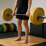 Illustration of Ed Coan deadlift program with yoga tunic and trapeze stand