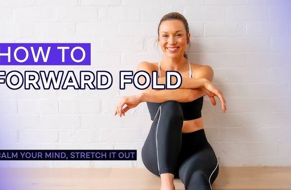 Forward bend yoga and Patricia Walden yoga techniques