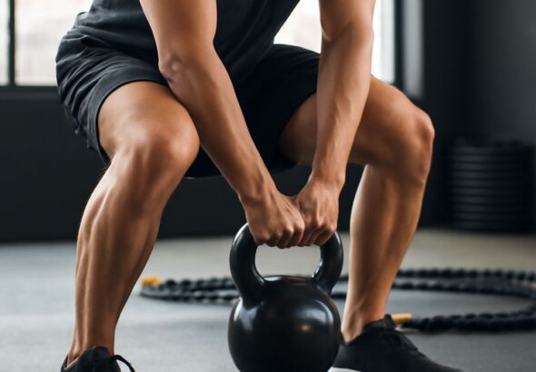 Kettlebell sport and barbell lock techniques