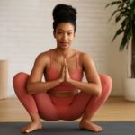 yoga hip stretches and yoga vibes