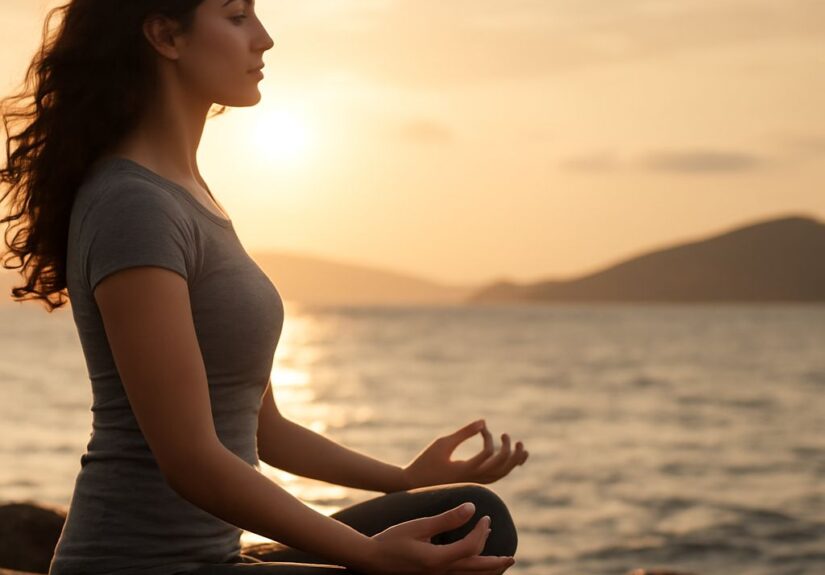 Ayurveda yoga practices including swara yoga and lemur yoga