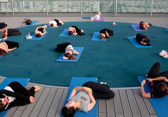 Yoga fart solutions with tactical and concealed carry yoga pants