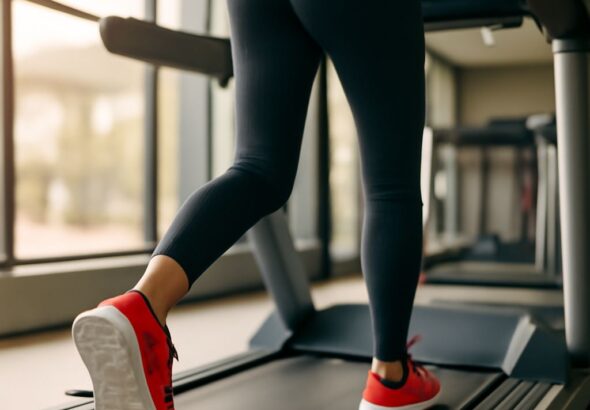 low impact treadmill and sumo deadlift high pulls