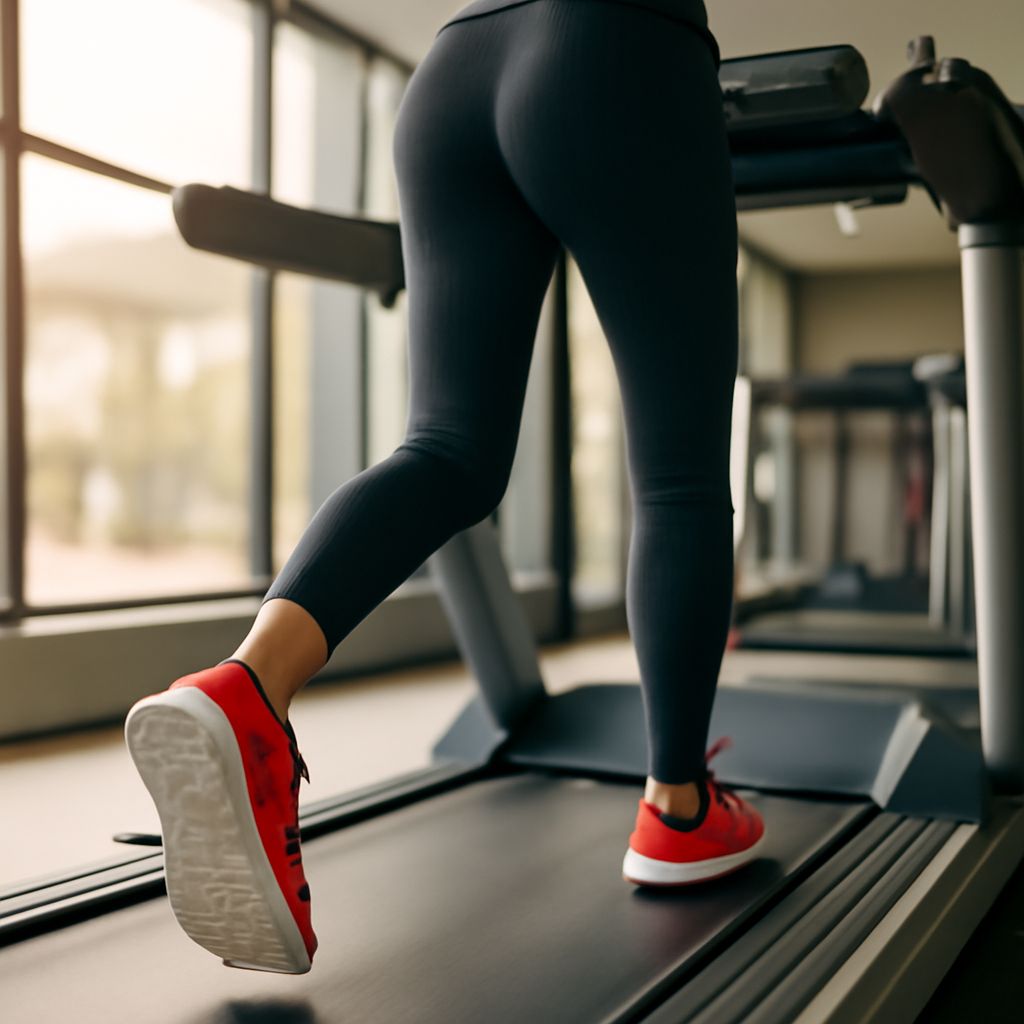 low impact treadmill and sumo deadlift high pulls