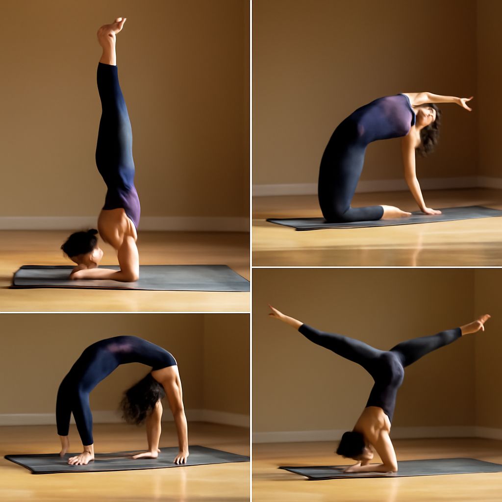 Forearm stand yoga in anya yoga and ojas yoga