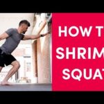 Shrimp squats and narrow squats exercise