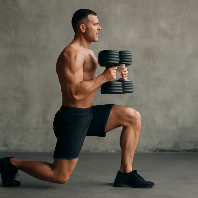 skull crushers barbell and turkish get up kettlebell