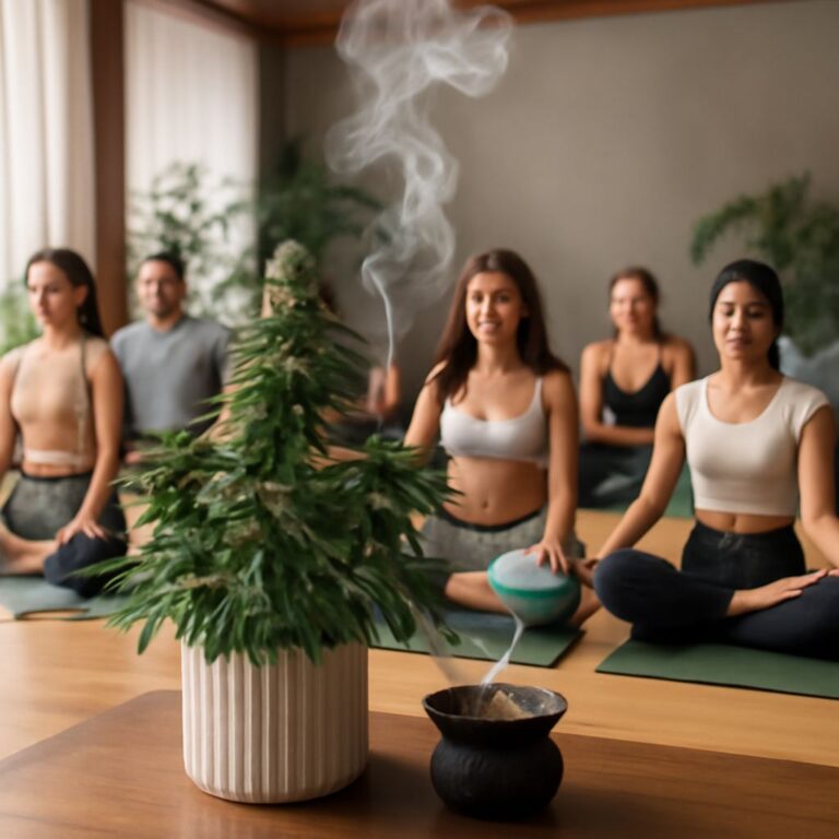 Yoga lesbians practicing cannabis yoga and choosing the right kettlebell size