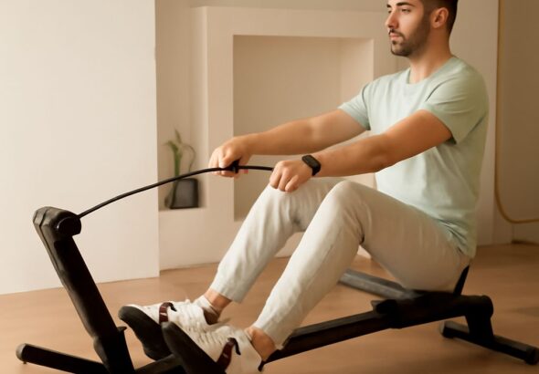 Explore rowing's benefits and which muscles a rowing machine works through each phase of the stroke.