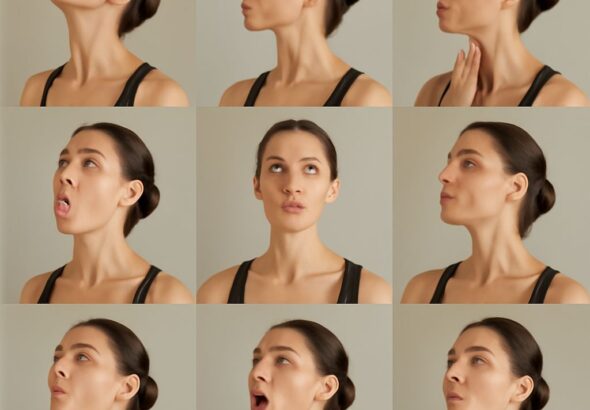face yoga and yoga face exercises