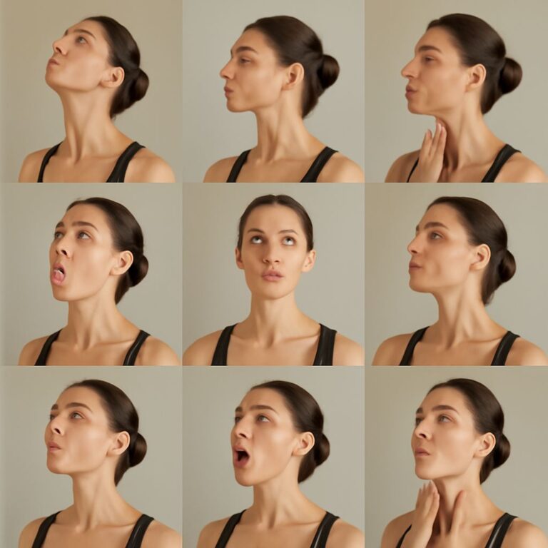 face yoga and yoga face exercises