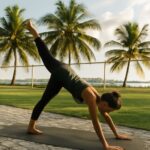 Yoga warm up and yoga warm up sequence in practice